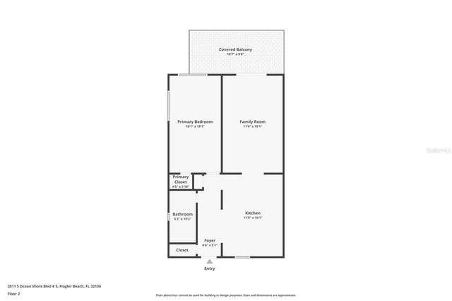 2811 S OCEAN SHORE BOULEVARD 5, Flagler Beach, FL 32136