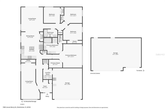 1982 LOCUST BERRY DRIVE, Kissimmee, FL 34743