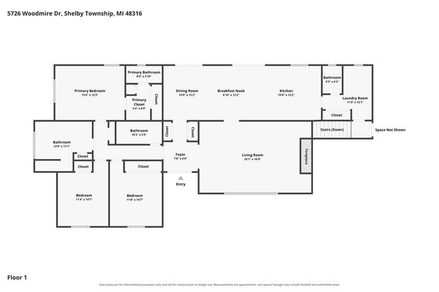 5726 Woodmire Drive, Shelby Twp, MI 48316