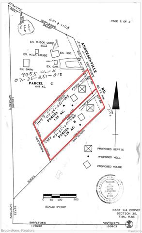 9449 & 9437 Andersonville Road, Springfield Charter Township, MI 48346