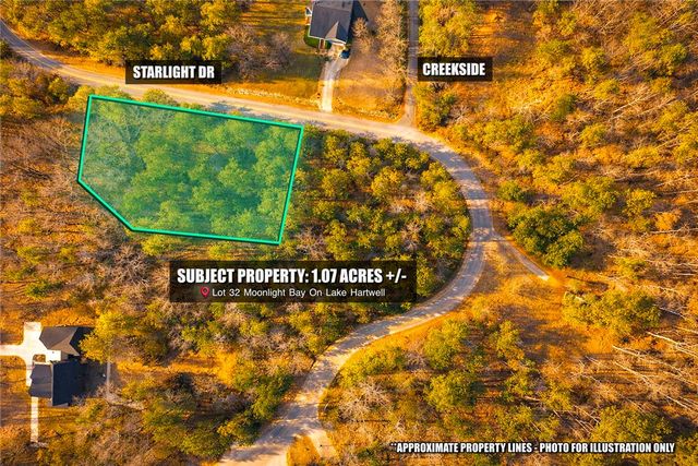 1.07 Acres, Lot 32 Starlight Lane, Fair Play, SC 29643