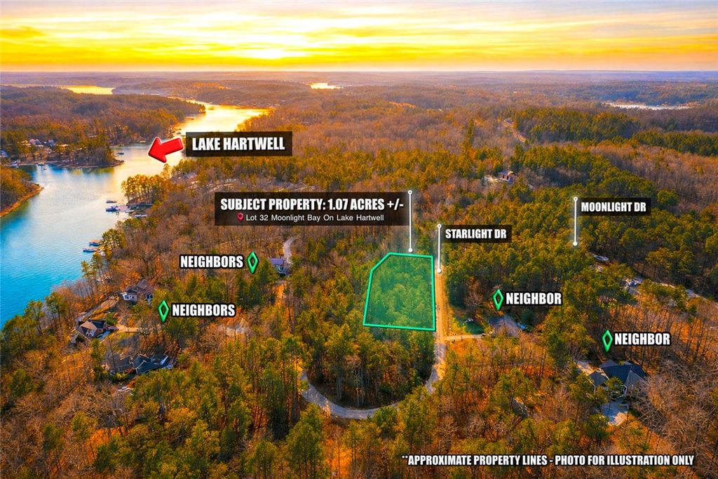 1.07 Acres, Lot 32 Starlight Lane, Fair Play, SC 29643