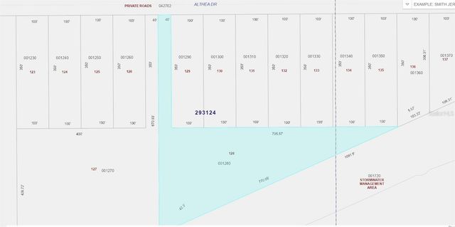 ALTHEA DRIVE, Indian Lake Estates, FL 33855