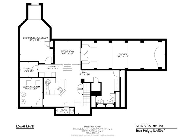 6116 S County Line Road, Burr Ridge, IL 60527