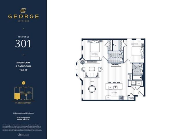 10 St George 301, Boston, MA 02118