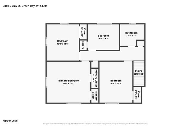 3108 S CLAY STREET, Green Bay, WI 54301