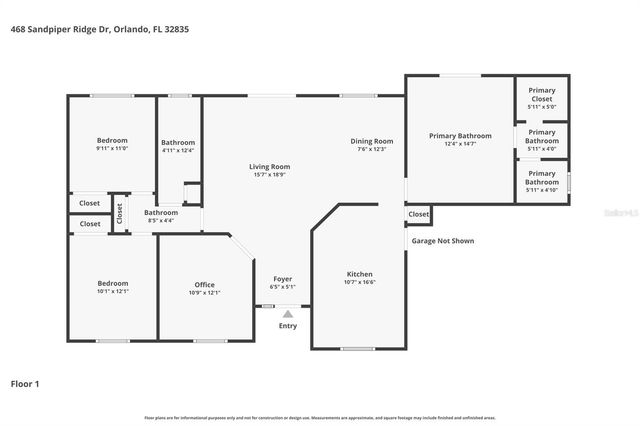 468 SANDPIPER RIDGE DRIVE, Orlando, FL 32835
