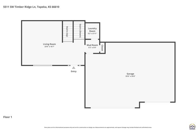5511 SW Timber Ridge LN, Topeka, KS 66610
