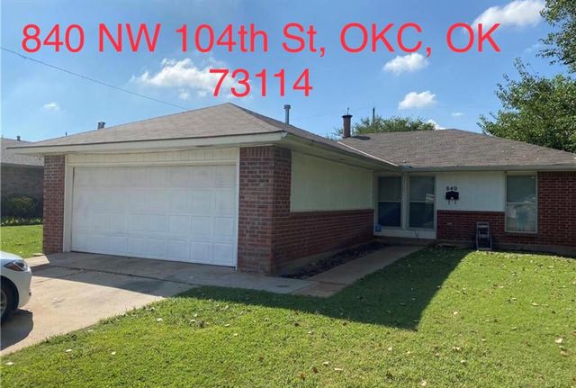 840 NW 104th Street, Oklahoma City, OK 73114