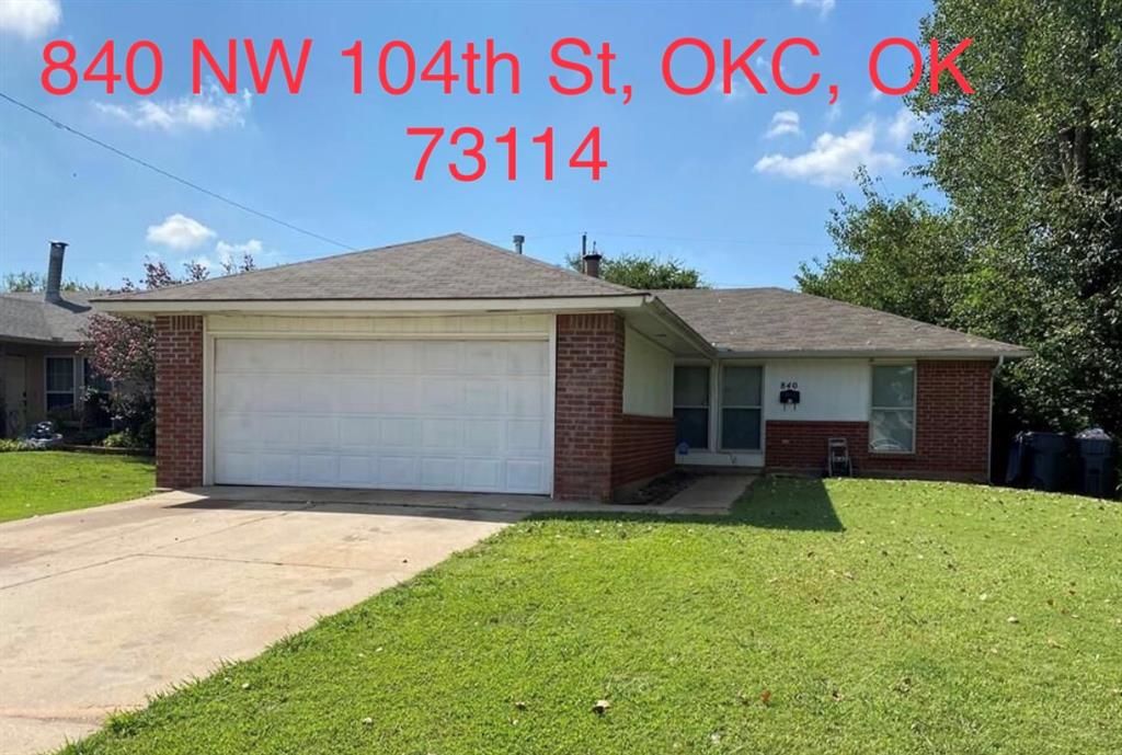 840 NW 104th Street, Oklahoma City, OK 73114