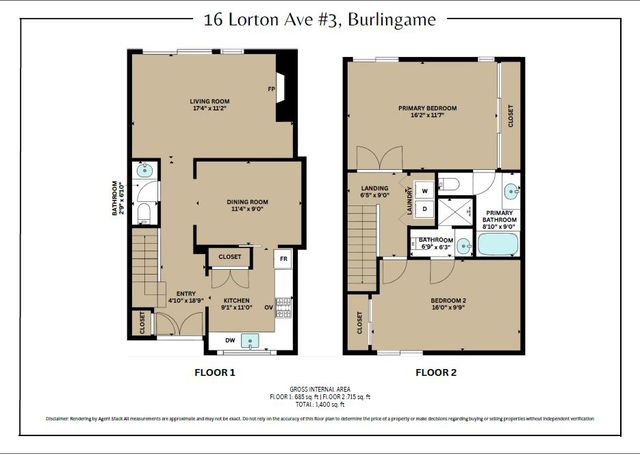 16 Lorton Avenue 3, Burlingame, CA 94010