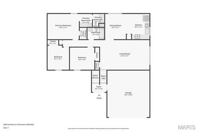 2342 Farnham Lane, Florissant, MO 63033