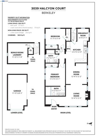 3039 HALCYON COURT, Berkeley, CA 94705