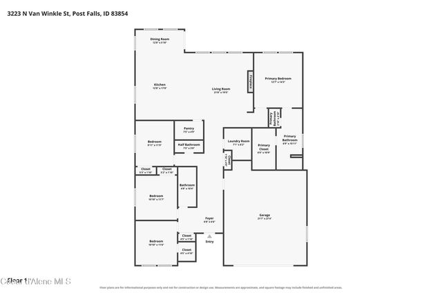 3223 N Van Winkle ST, Post Falls, ID 83854