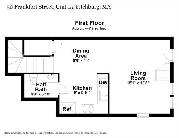 50 Frankfort St 15, Fitchburg, MA 01420