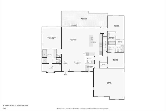 96 Grassy Springs Court, Oxford, GA 30054