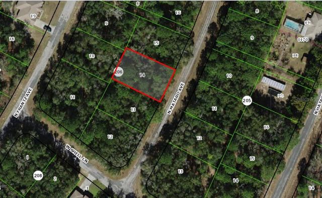 10622 N MATARO AVENUE, Citrus Springs, FL 34434