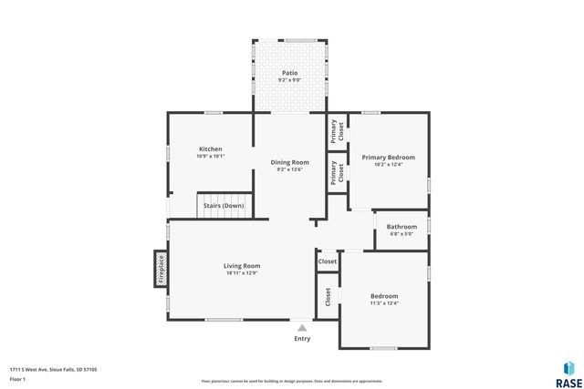 1711 S West Ave Avenue, Sioux Falls, SD 57105