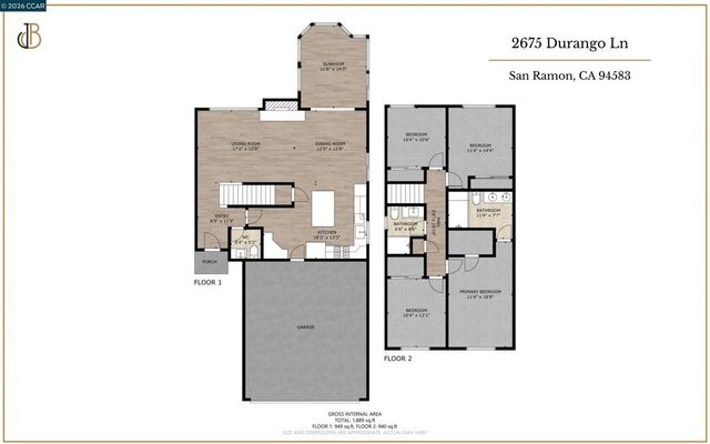 2675 Durango Ln, San Ramon, CA 94583