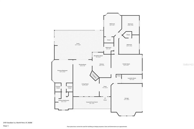 3191 ESCOBAR LANE, North Port, FL 34286