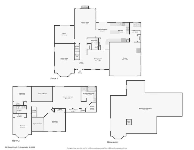 842 Deep Woods Court, Grayslake, IL 60030