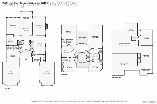 2482 Highland Drive, Ann Arbor, MI 48105