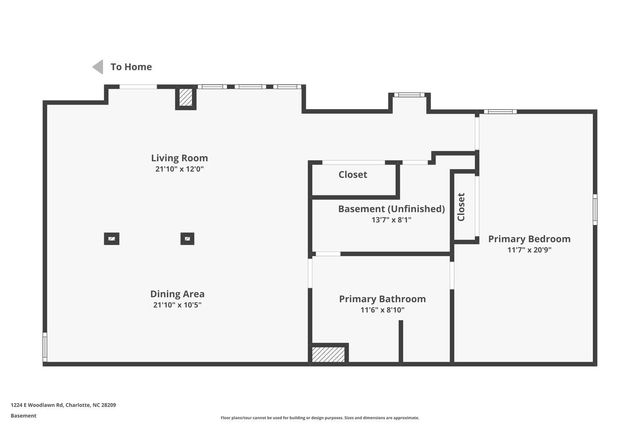 1224 E Woodlawn Road, Charlotte, NC 28209