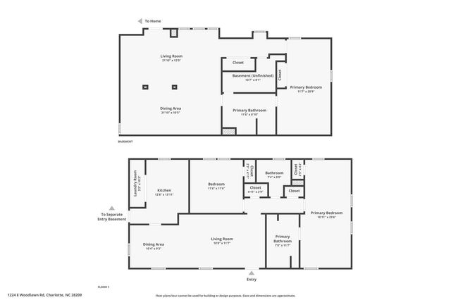 1224 E Woodlawn Road, Charlotte, NC 28209