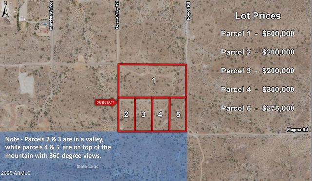 0 N Lot 5 - Royce Road -, Queen Creek, AZ 85142