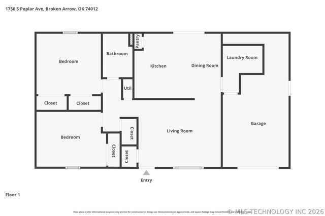 1750 S Poplar Avenue, Broken Arrow, OK 74011