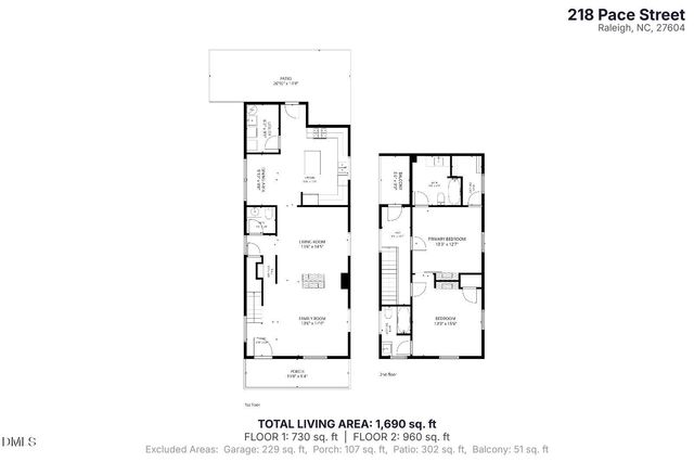 218 Pace Street, Raleigh, NC 27604