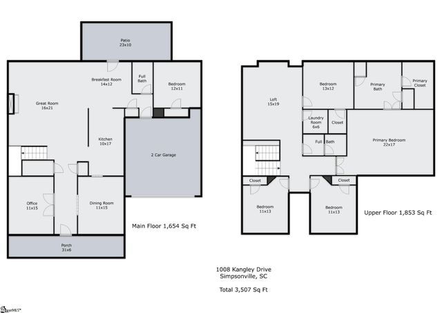 1008 Kangley Drive, Simpsonville, SC 29681