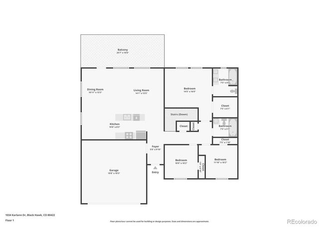 1034 Karlann Dr, Black Hawk, CO 80422