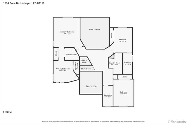 1614 Gore Drive, Larkspur, CO 80118