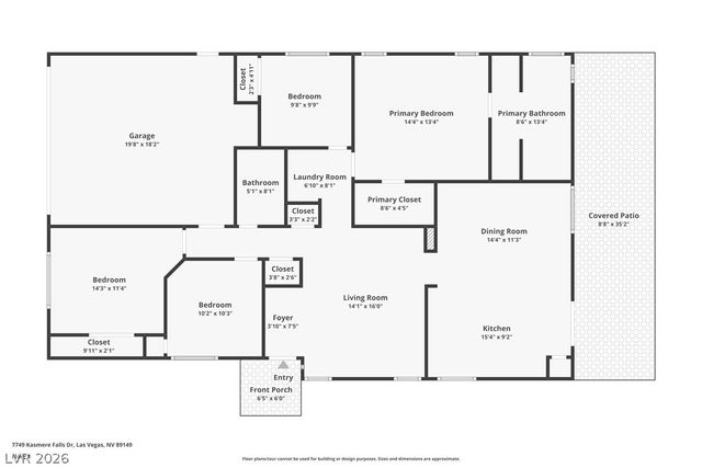 7749 Kasmere Falls Drive, Las Vegas, NV 89149