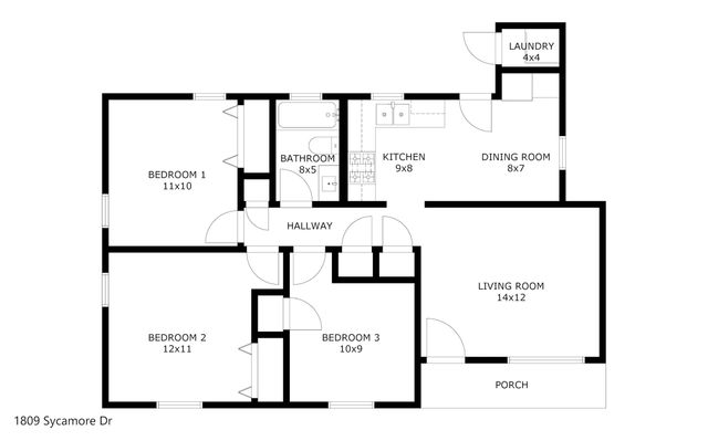 1809 Sycamore Drive, Mesquite, TX 75149