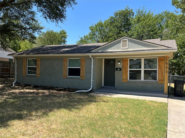 1809 Sycamore Drive, Mesquite, TX 75149
