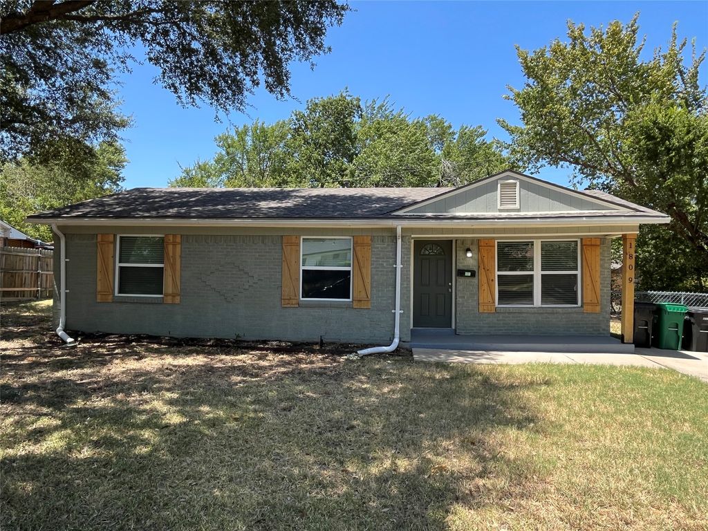 1809 Sycamore Drive, Mesquite, TX 75149