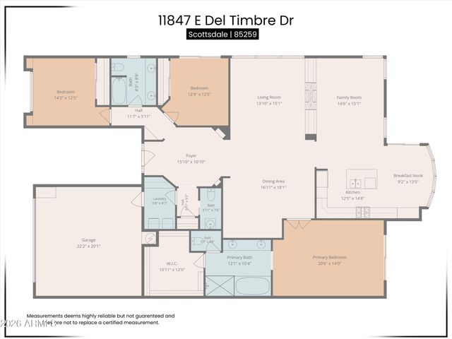 11847 E DEL TIMBRE Drive, Scottsdale, AZ 85259