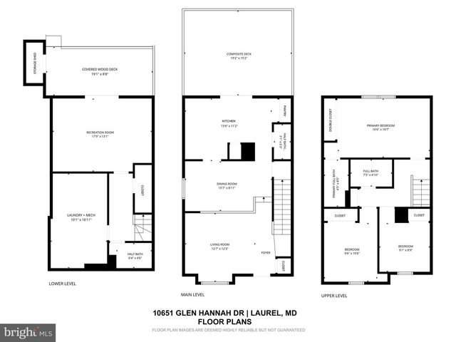 10651 GLEN HANNAH DR, Laurel, MD 20723