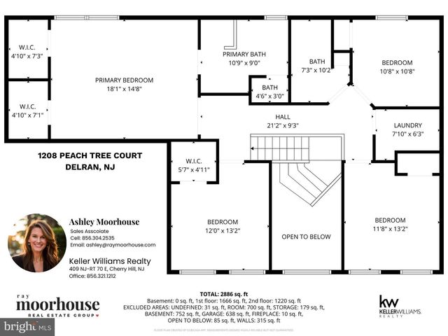 1208 PEACH TREE CT, Delran, NJ 08075