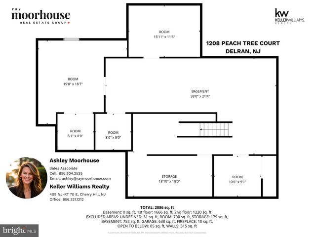 1208 PEACH TREE CT, Delran, NJ 08075