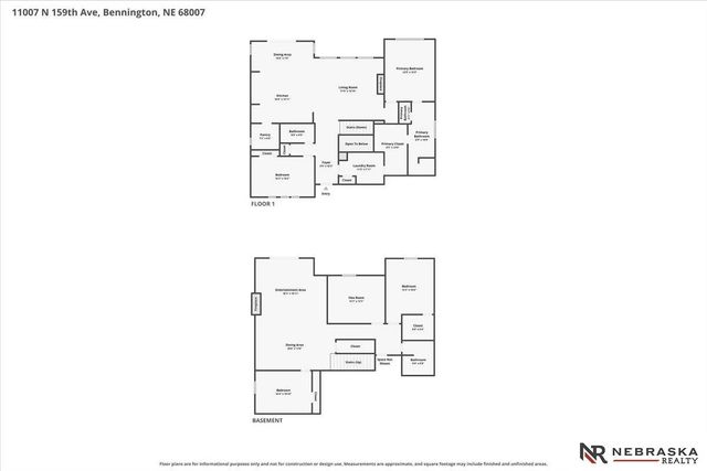 11007 N 159th Avenue, Bennington, NE 68007