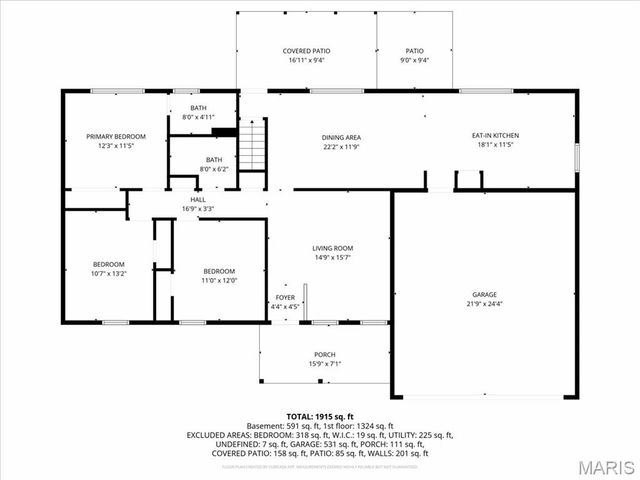 1909 Lakeheights Lane, Spanish Lake, MO 63138