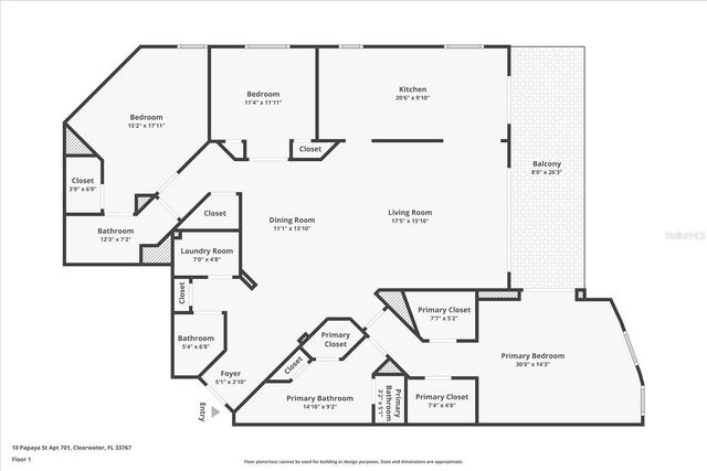 10 PAPAYA STREET 701, Clearwater Beach, FL 33767