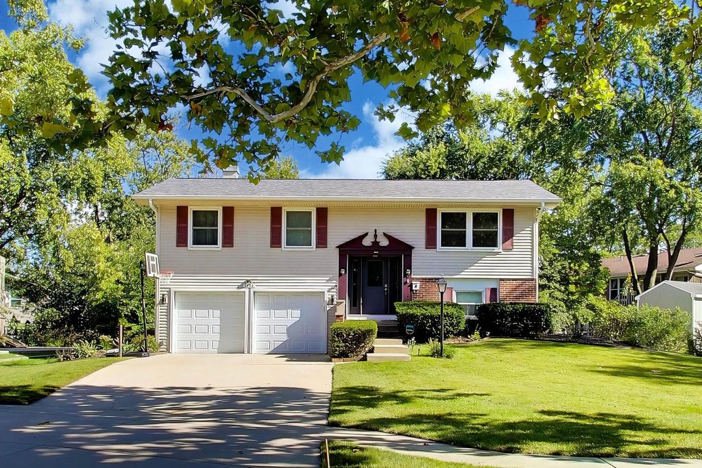 1344 Blair Lane, Hoffman Estates, IL 60169 — exterior