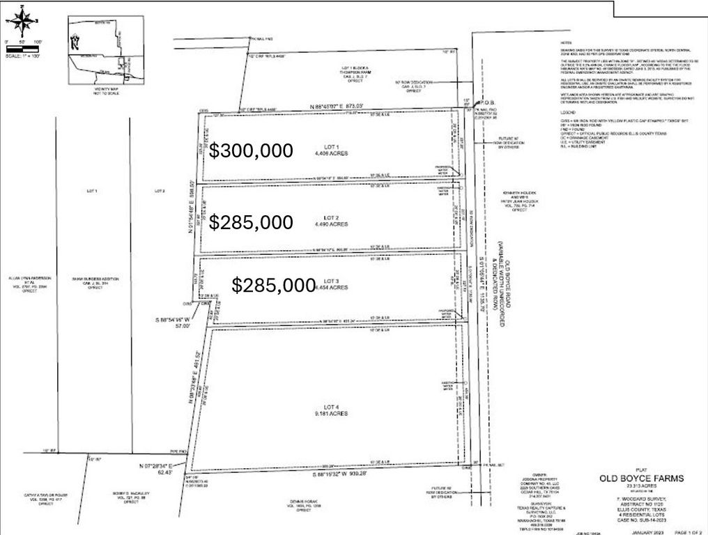 Lot 2 Boyce Road, Waxahachie, TX 75165