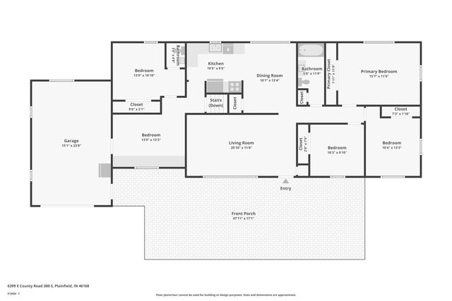 6399 E County Road 300 S, Plainfield, IN 46168