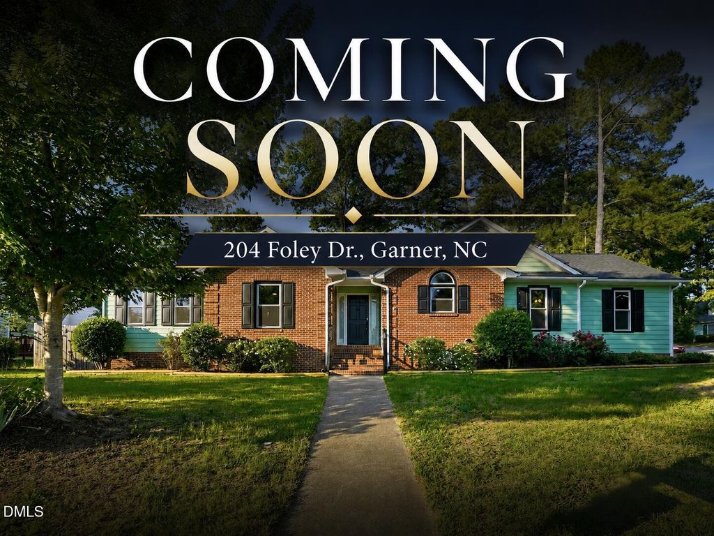 204 Foley Drive, Garner, NC 27529