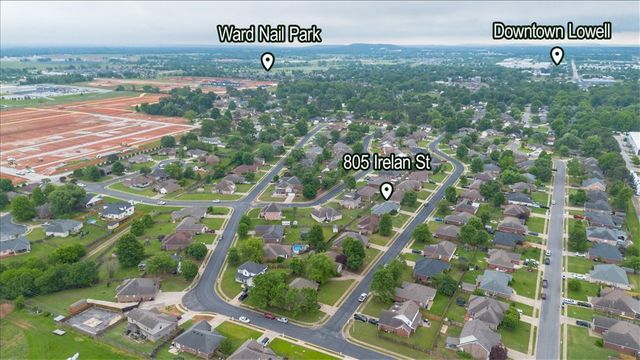 805 Irelan Street, Lowell, AR 72745